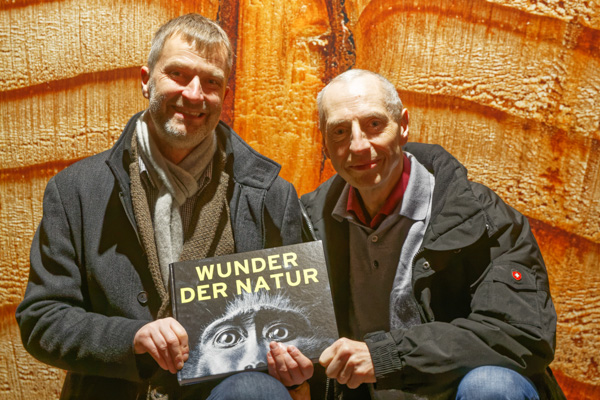 Thomas Wolf (links)= und Bernd Seydel in Oberhausen